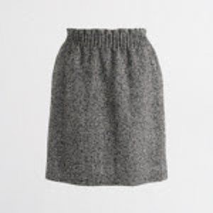 J. Crew Factory Grey/Black Casual Mini Skirt w/ Pockets - US 14